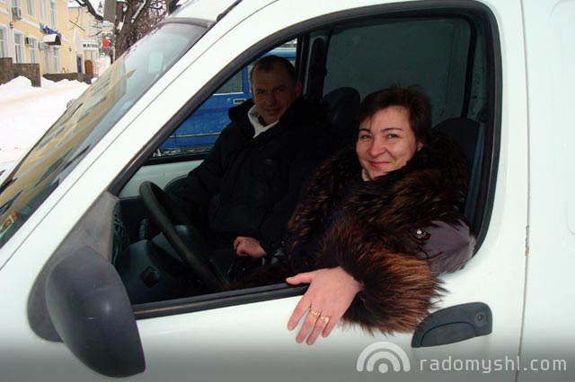 Переможець отримав автомобіль. Переможець отримав автомобіль.