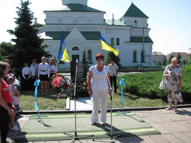 Відкриття пам»ятника дітям - малолітнім жертвам Відкриття пам»ятника дітям - малолітнім жертвам